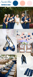 pantone-snorkel-dark-blue-and-peach-wedding-color-ideas-for-spring-summer-weddings-2016