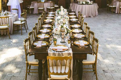 Full event planning decorated table